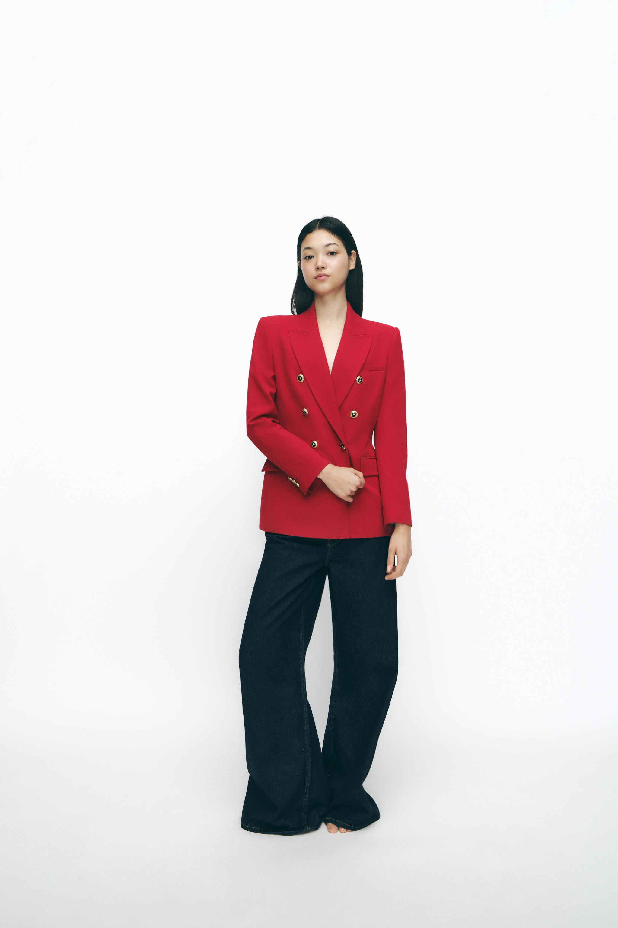 TAILORED DOUBLE BREASTED BLAZER | Zara US