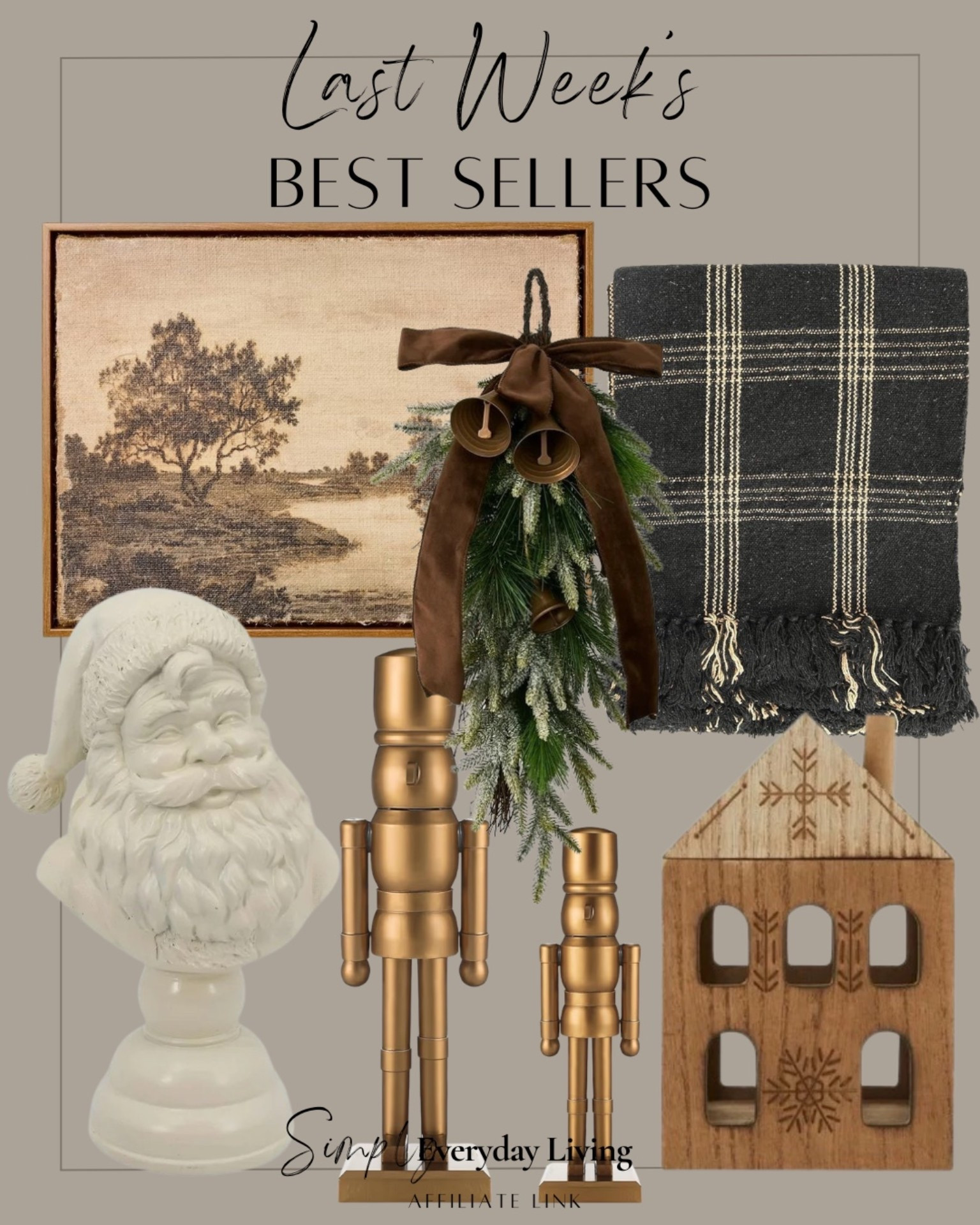 Last Weeks Best Sellers