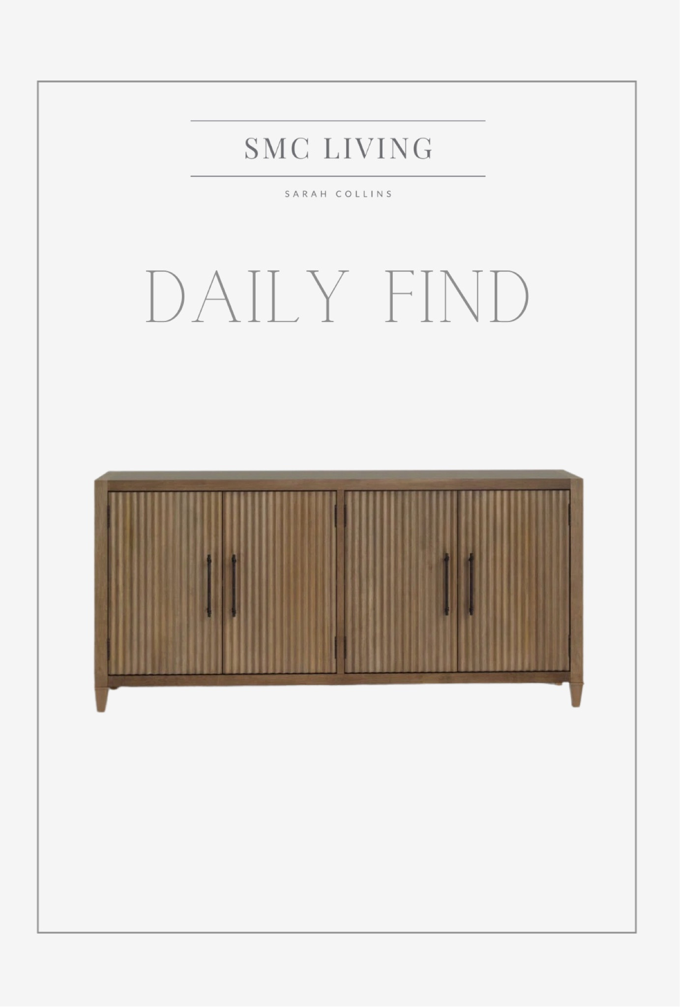 Daily find 🤩

Media console
Sideboard
Console 
Cabinet
Media cabinet
Dining cabinet
Living room furniture 
4 door cabinet 

#LTKhome
