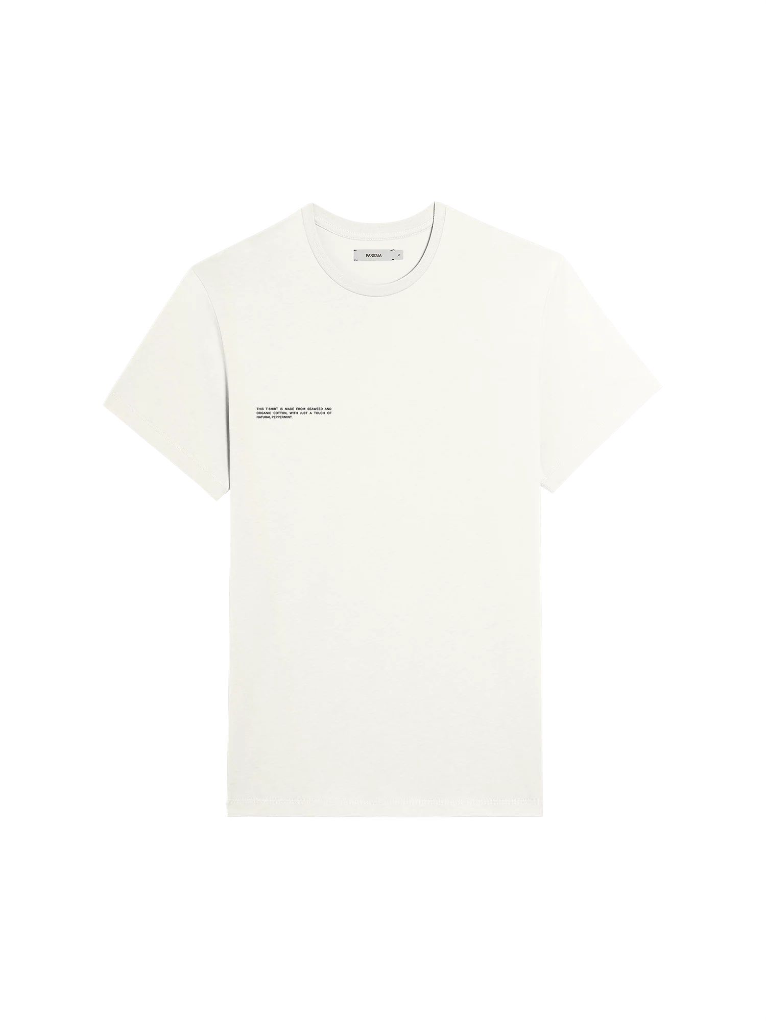 Organic Cotton T-shirt With C-fiber™ Core - Off-white - Pangaia | The Pangaia (EU, UK, AUS)