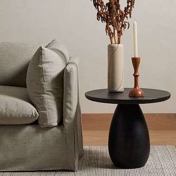 Orb Base Tall Side Table (21.75") | West Elm (US)