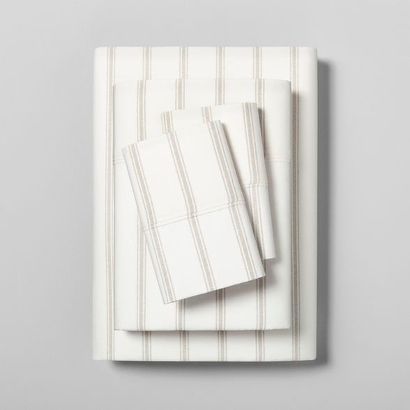 Tic Stripe Organic Cotton Sheet Set - Hearth & Hand™ with Magnolia | Target