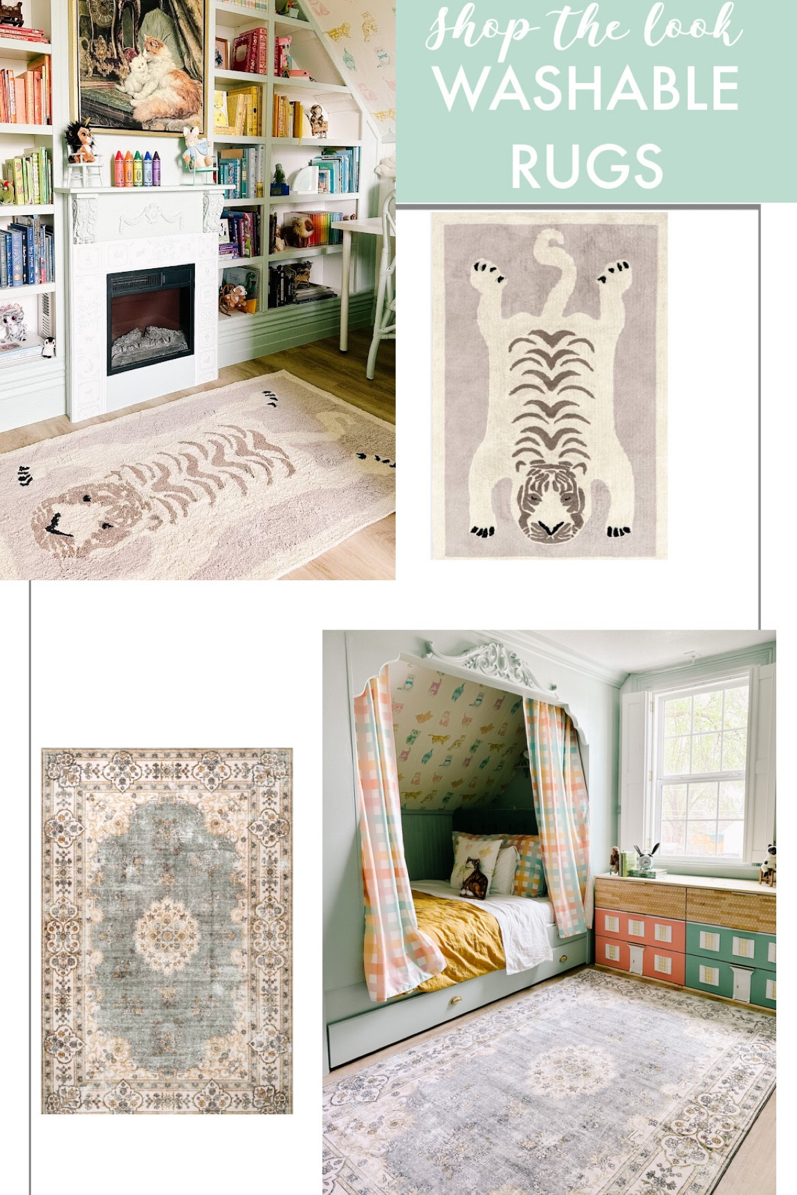 Hello beautiful! ☀️
I recently added a new desk and rugs to Don’s room! I love how this space is turning out! 💗

The rugs are both adorable and WASHABLE! Which is a game changer for a kid’s room! 🙌🏻
They are from @rugs_usa. The price is so affordable- you’ll love it!
I’ve had washable rugs before and they can be a pain to lay flat. These, you just put on the ground. There’s no backing layers or matching corners to worry about which is very nice. 💁🏻‍♀️
Linking my favorite Rugs USA washable rugs
#ad
#rugsUSA #washablebyrugsUSA



#LTKhome #LTKkids #LTKFind