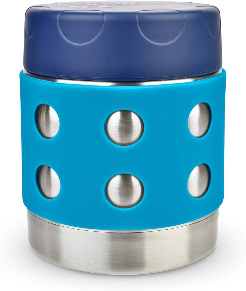 LunchBots Thermal 8 oz Triple Insulated Thermos - Hot 6 Hours or Cold 12 Hours - Leak Proof Therm... | Amazon (US)
