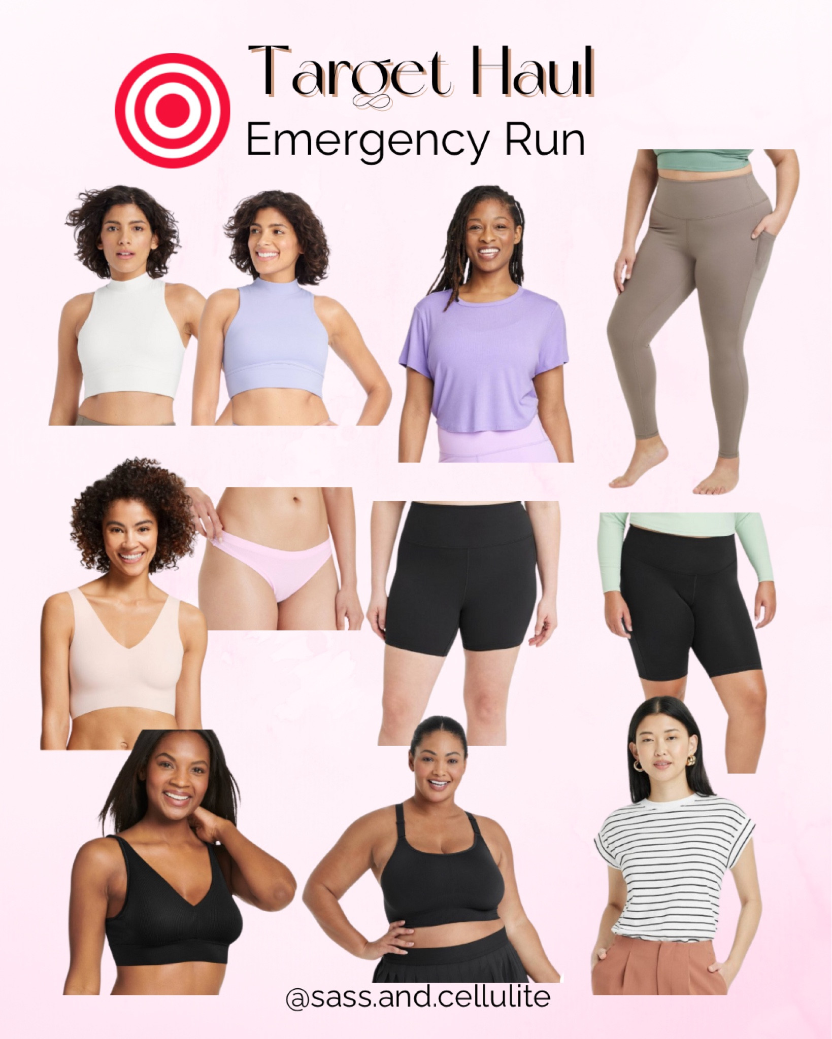 Everything I grabbed in store in my emergency Target run! 

#LTKMidsize #LTKPlusSize #LTKActive