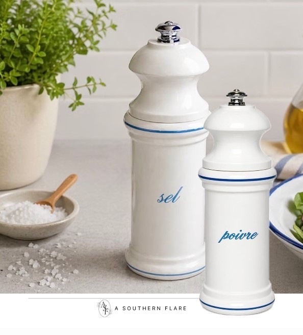 Add a touch of elegance to your kitchen with these stylish salt and pepper mills. Perfect for any meal! #KitchenInspo #GourmetDining

#LTKfoodie