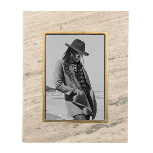 Cruiser’s Cache Marble Photo Frame 5x7 | (Brown Marble) | Amazon (US)