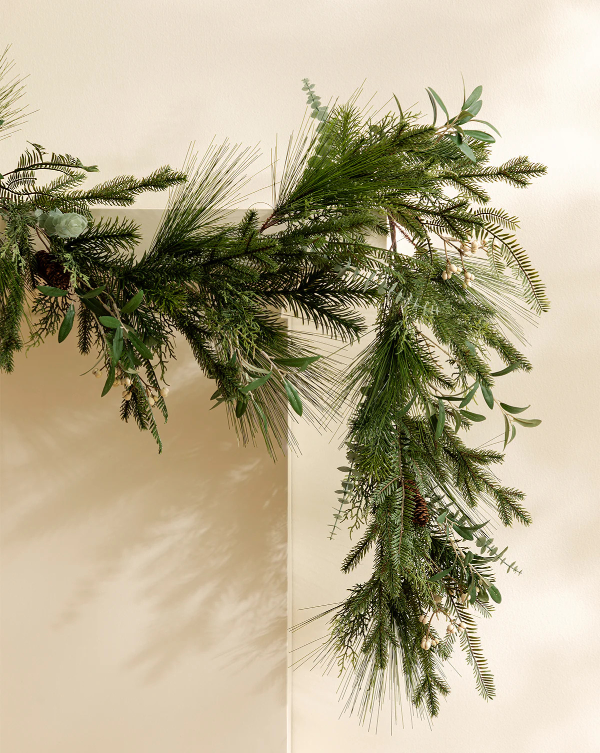 6' Pinecone & Berries Faux Garland | McGee & Co. (US)