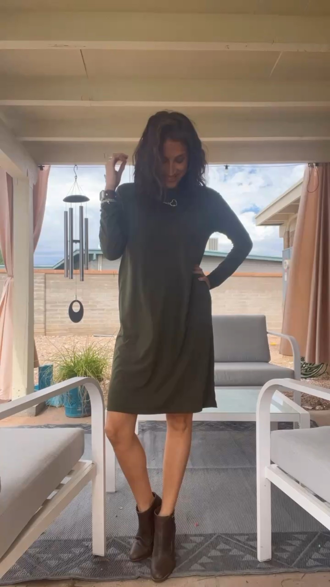 These are the best fall dresses you will stay in all day!, the best material it doesn’t wrinkle. It’s so comfy so stretchy comes in multiple colors. and styles, 

#LTKSeasonal #LTKU #LTKStyleTip