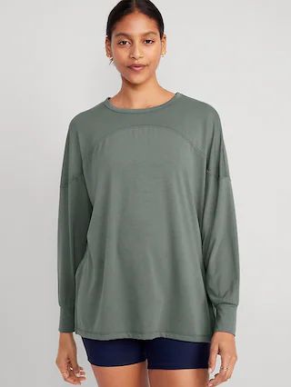 Oversized UltraLite All-Day Performance Tunic for Women | Old Navy (US)