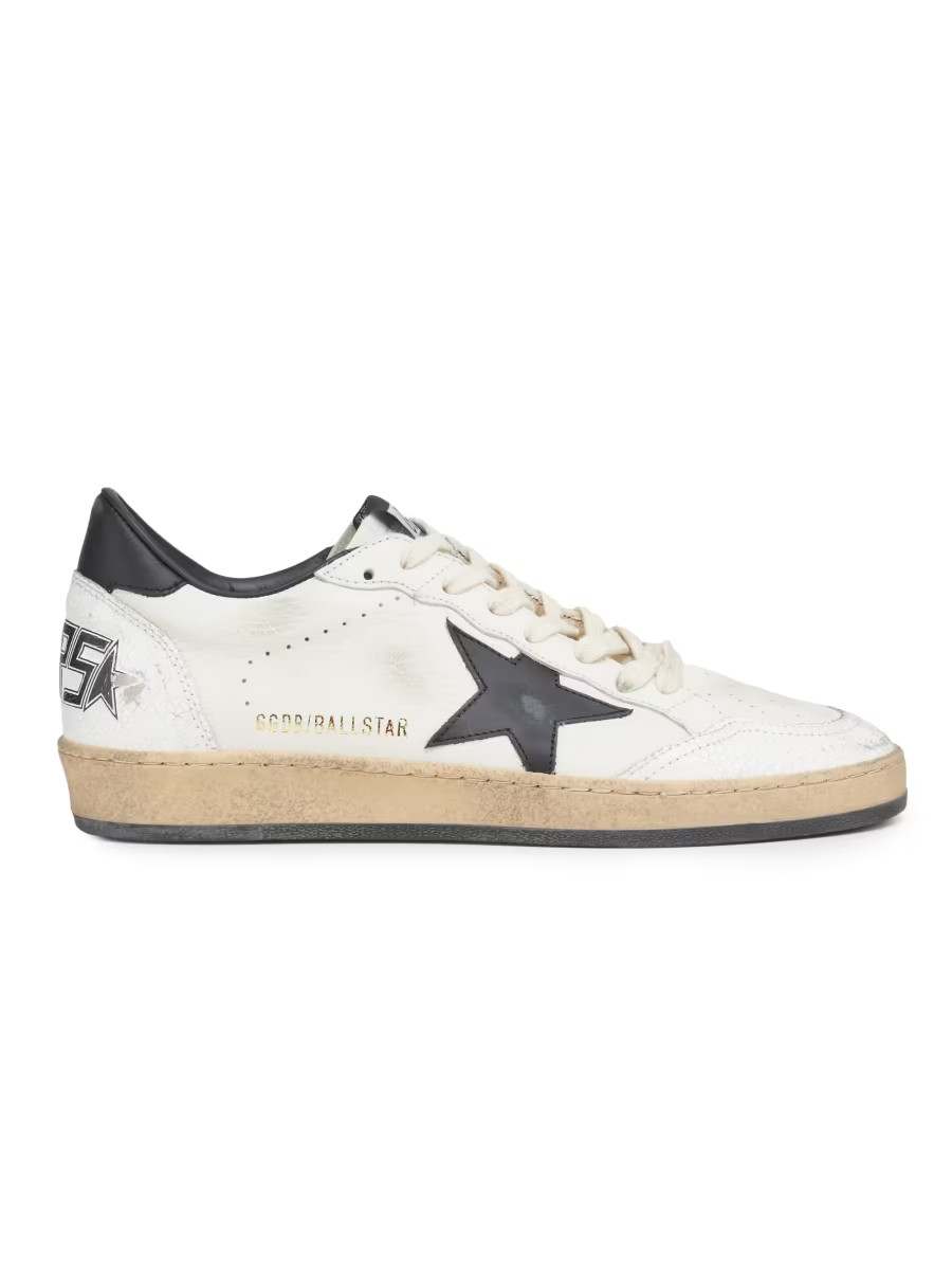 Ballstar Leather Low-Top Sneakers | Saks Fifth Avenue