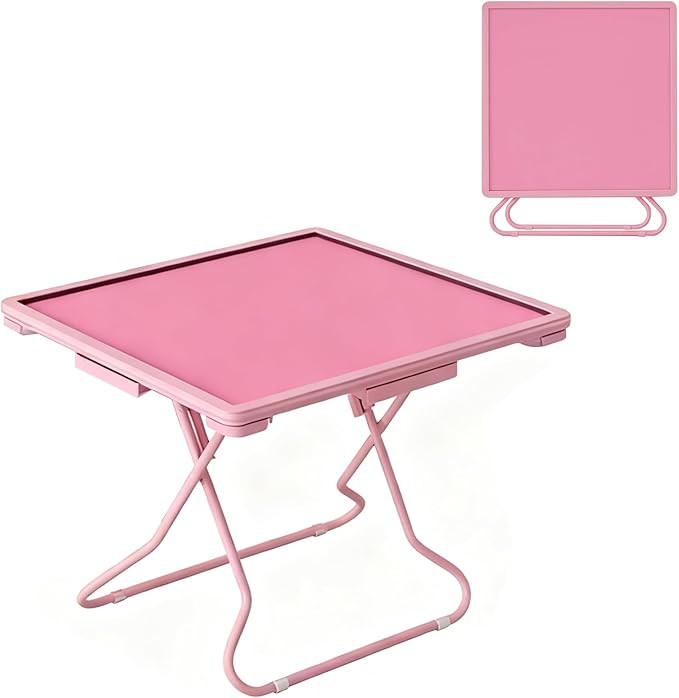 GregYoung Foldable Mahjong Table,35" Portable Square Folding Game Table with 4 Drawers and 4 Cup ... | Amazon (US)