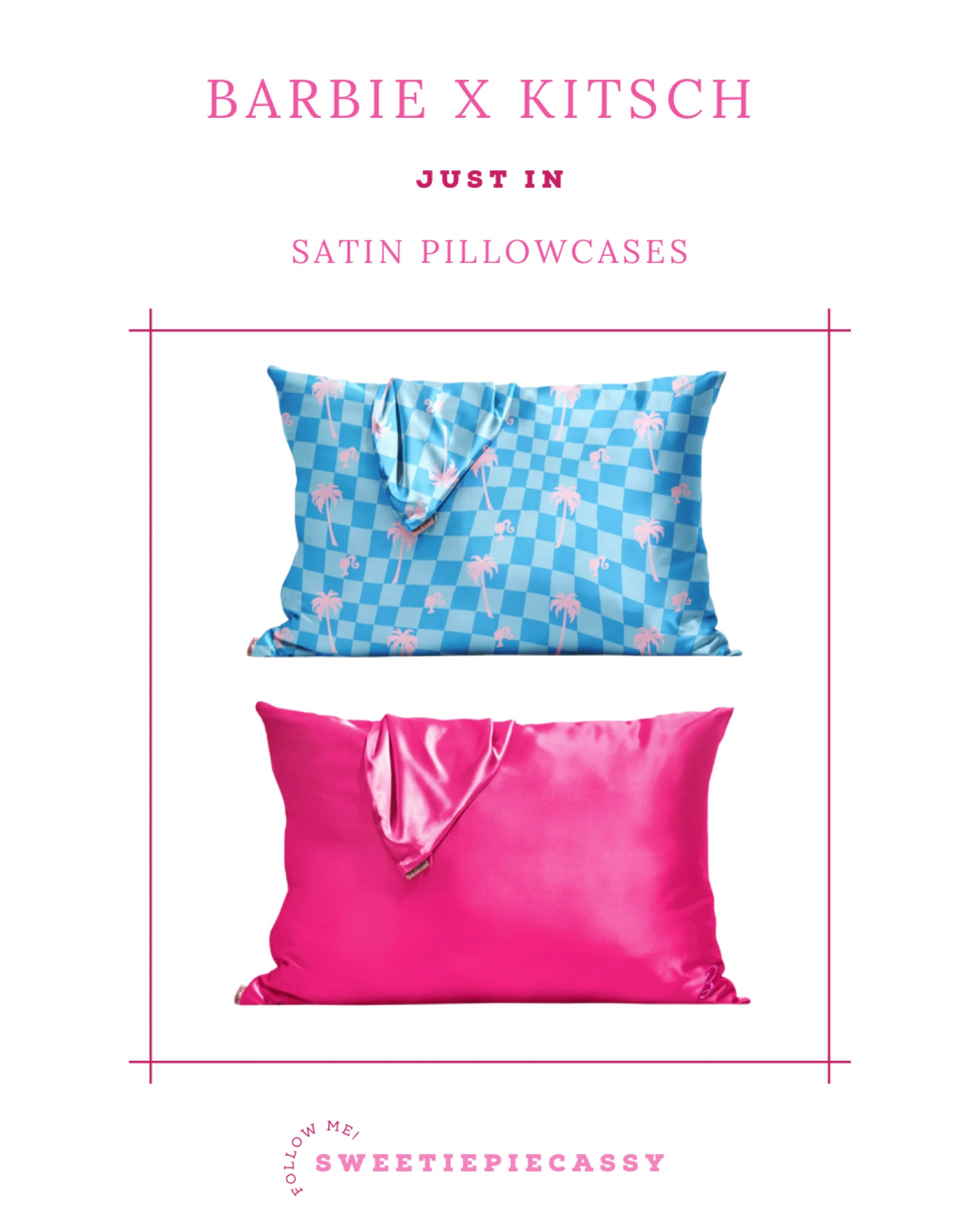 𝐁𝐀𝐑𝐁𝐈𝐄 𝐗 𝐊𝐈𝐓𝐒𝐂𝐇; 𝐋𝐈𝐌𝐈𝐓𝐄𝐃 𝐄𝐃𝐈𝐓𝐈𝐎𝐍 𝐒𝐈𝐋𝐊 𝐏𝐈𝐋𝐋𝐎𝐖 𝐂𝐀𝐒𝐄𝐒 

𝑰’𝒗𝒆 𝒂𝒍𝒓𝒆𝒂𝒅𝒚 𝒑𝒊𝒄𝒌𝒆𝒅 𝒎𝒊𝒏𝒆 𝒖𝒑, 𝑨𝑵𝑫 𝒕𝒉𝒆𝒚’𝒓𝒆 𝒉𝒂𝒗𝒊𝒏𝒈 𝒕𝒉𝒆𝒊𝒓 𝒍𝒊𝒎𝒊𝒕𝒆𝒅 𝒕𝒊𝒎𝒆 𝒔𝒂𝒍𝒆 𝒐𝒇 20%-40% 𝒐𝒇𝒇! 𝑰’𝒎 𝒂 𝒃𝒊𝒈 𝒇𝒂𝒏 𝒐𝒇 𝒔𝒊𝒍𝒌 𝒑𝒊𝒍𝒍𝒐𝒘 𝒄𝒂𝒔𝒆𝒔 𝒂𝒔 𝒔𝒐𝒎𝒆𝒐𝒏𝒆 𝒘𝒉𝒐’𝒔 𝒃𝒊𝒈 𝒊𝒏𝒕𝒐 𝒔𝒌𝒊𝒏 𝒂𝒏𝒅 𝒉𝒂𝒊𝒓 𝒄𝒂𝒓𝒆, 𝒂𝒏𝒅 𝒕𝒉𝒆𝒚 𝒄𝒐𝒎𝒆 𝒊𝒏 𝒂 𝒕𝒐𝒏 𝒐𝒇 𝒐𝒕𝒉𝒆𝒓 𝒄𝒐𝒍𝒐𝒖𝒓𝒔 𝒂𝒔 𝒘𝒆𝒍𝒍!💫 #LTKIt

𝐒𝐡𝐨𝐩 𝐚𝐥𝐥 𝐭𝐡𝐞𝐬𝐞 𝐥𝐨𝐨𝐤𝐬 𝐰𝐢𝐭𝐡 𝐦𝐲 𝐋𝐈𝐊𝐄𝐭𝐨𝐊𝐍𝐎𝐖.𝐢𝐭 𝐚𝐩𝐩 ✨

Kitsch | Satin Pillowcase | Sale Deals | Skincare Products | Beauty Blog | Sephora | Face Moisturiser | Beauty Tips | Affordable Skincare | Luxury Skincare | Skincare Community | Beauty Community | Wellness | Self Care | Self Love | Hair Care | Home Decor | Bedroom | Bedroom Decor | Home | Affordable Decor | Luxury Decor | Luxury Design | Home Styling | Shop the Look | Sales | Discounts | Travel | Vacation | Accsssories | Luxury | Affordable | Lifestyle Blog | Barbie | Limited Edition | Bedroom Decor 

#LTKhome #LTKGiftGuide #LTKfindsunder100