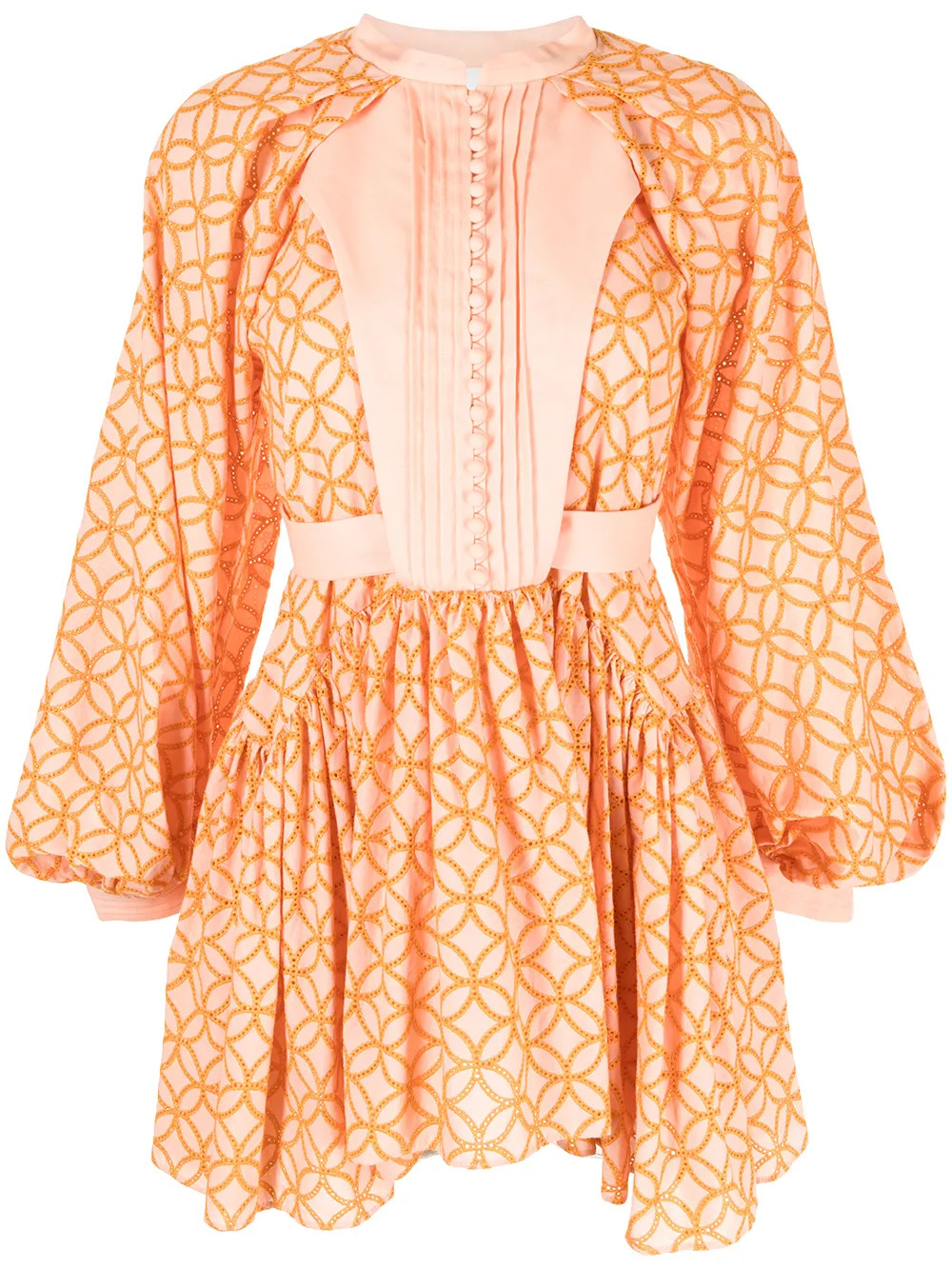 Acler Gibson geometric-print Mini Dress - Farfetch | Farfetch Global