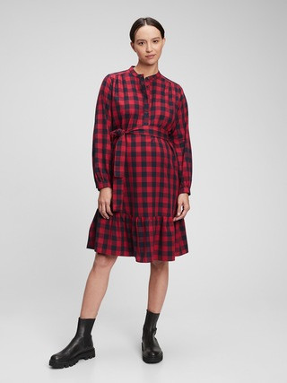 Maternity Flannel Dress | Gap (US)