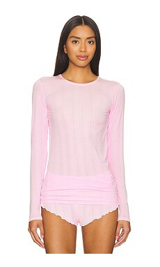 Negative Underwear Whipped Long Sleeve in Babe from Revolve.com | Revolve Clothing (Global)