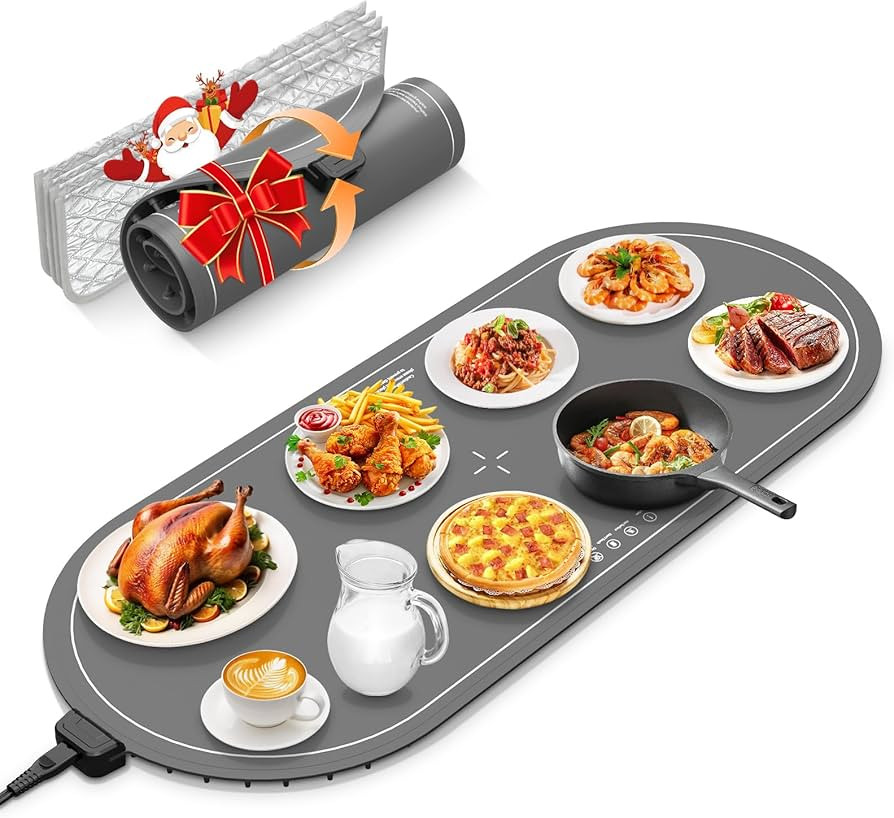 Warming Mat for Food Extra Large,36x16 XXL Food Warming Mat,Plateful Warming Mat,Warming Trays fo... | Amazon (CA)