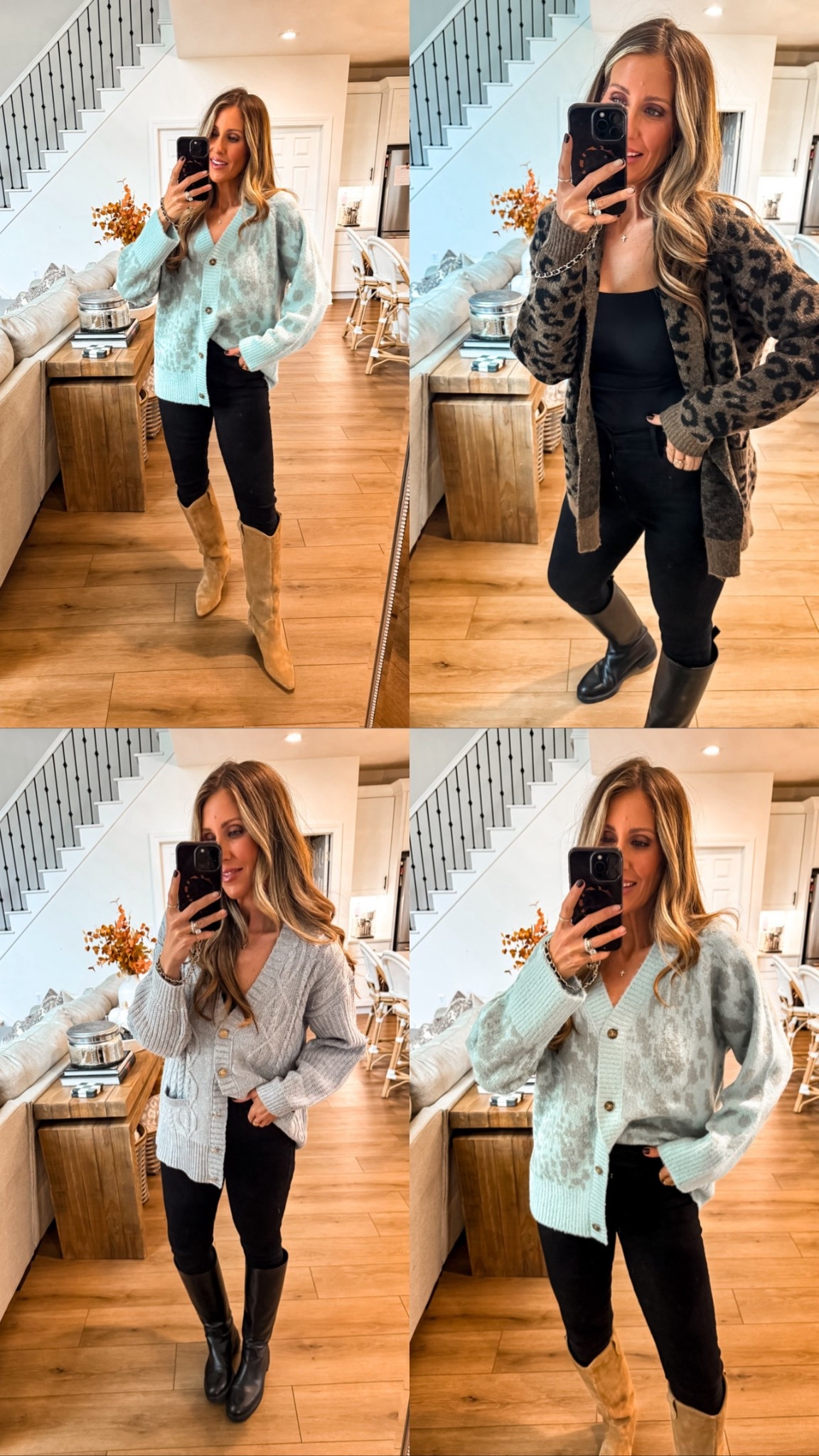 Sweaters to wear with skinnies 
All run TTS 

#LTKmomlife #LTKHoliday #LTKGiftGuide