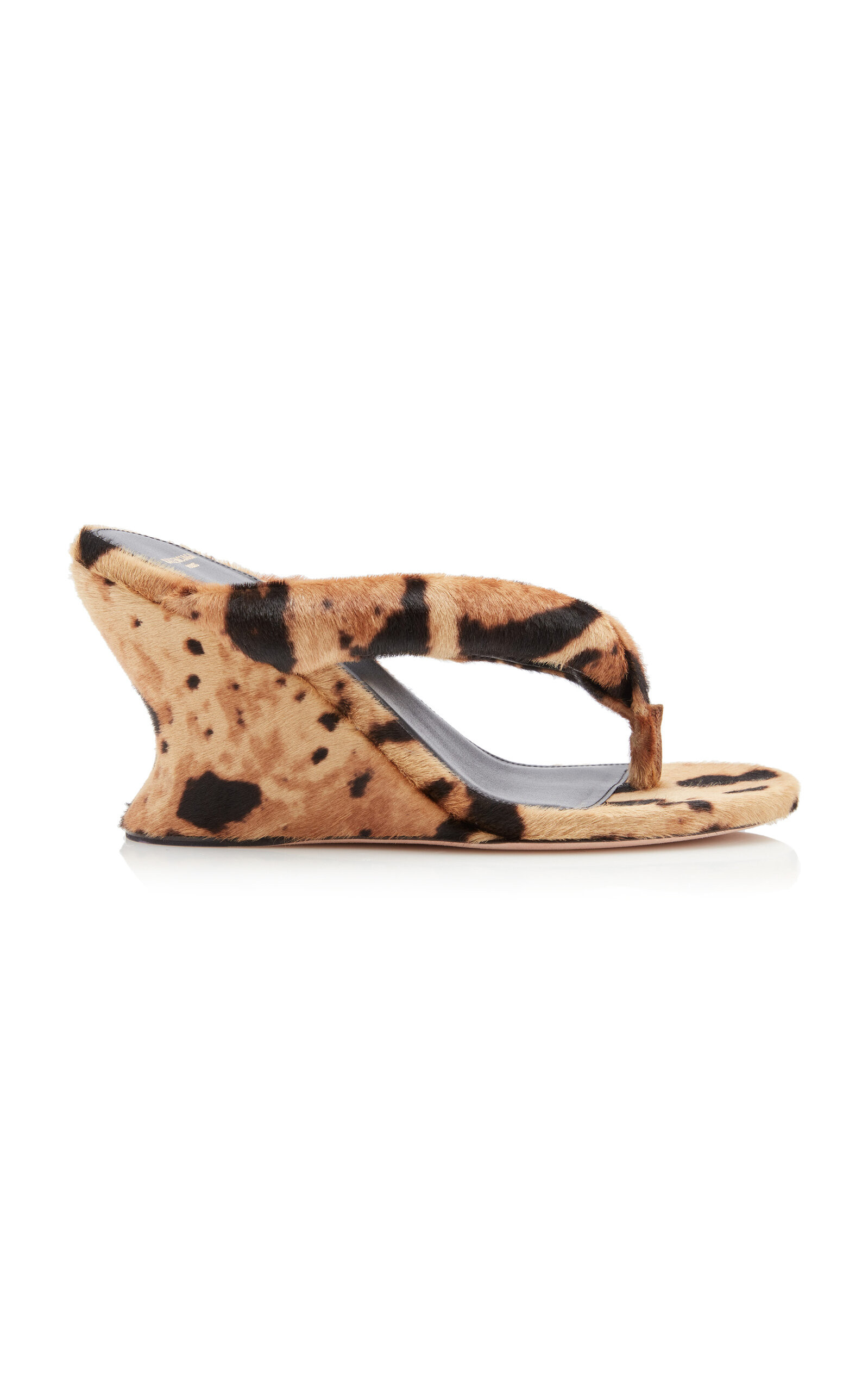Gaeta Pony Hair Wedge Sandals | Moda Operandi (Global)