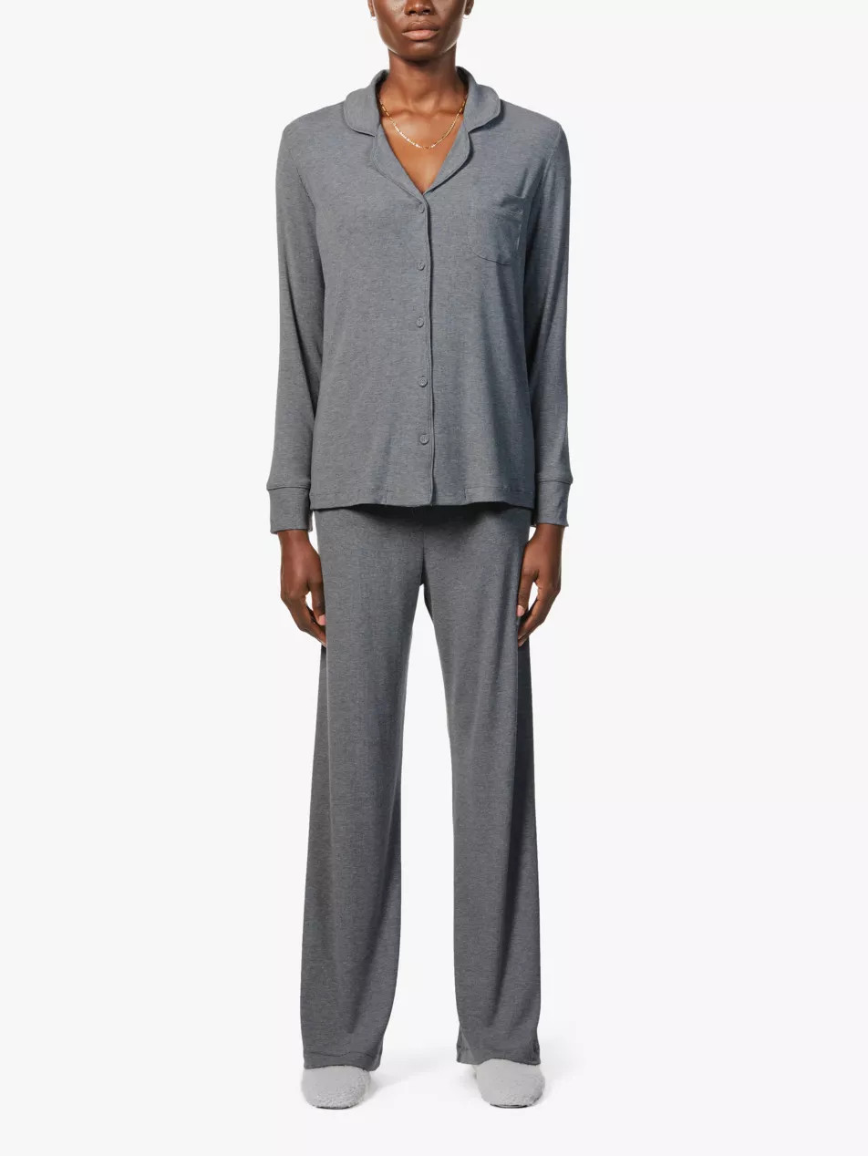 Soft Lounge stretch-jersey pyjama set | Selfridges