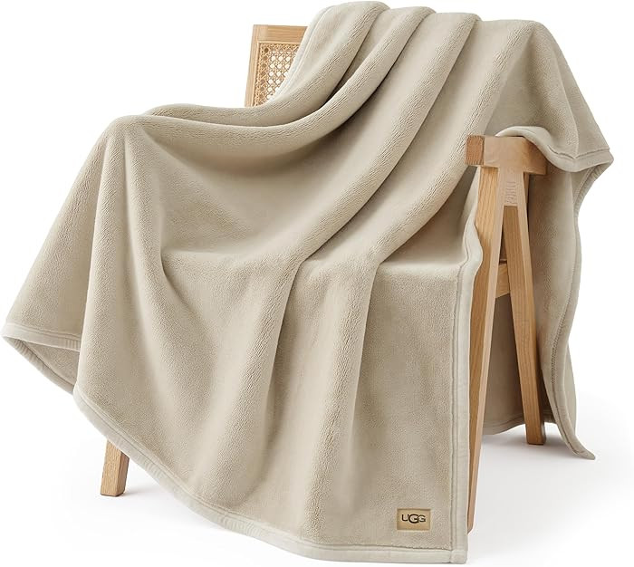 UGG Coco Throw Blanket Fleece Blanket 50" x 70" Ivory
        Cozy, Soft, Plush, Lightweight, Hyp... | Amazon (US)