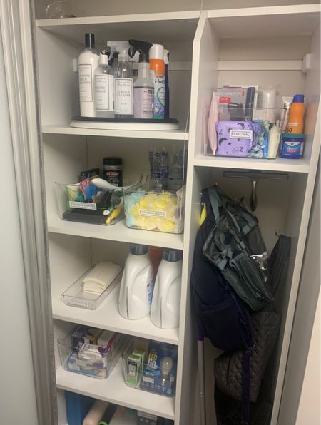 Do you feel like your life is all over the place?

It might be that you have like items scattered throughout your home. By consolidating everything in one space, you don’t ever have to wonder where an item has landed - there’s only one option.

For example, this client had cleaning supplies in both her hall closet as well as her bathroom. This is great if you have the space because you can keep those items wherever you use them…but, living in the city, she didn’t have said space. So, we grouped all the cleaning supplies together and stored them in her hall closet, which not only cut down on confusion, but it also gave her back space in the bathroom she’d been needing.

Looking for a community to help you navigate your own organizing journey? Share your mistakes, celebrate your wins, and learn from others in my FB group! ✨

#organized #organizing #organization #professionalorganizer #professionalorganizing #virtualcoach #onlinecoach #homeorganizer #homeorganization #homeorganizing #organizinginspiration #organizingideas #organizingtips #organizinghacks #momsofinstagram #support #supportsmallbusiness #supportwomanowned #busymom #busymoms #busywoman #busywomen #diyorganizer #diyorganization #diyers #organizingcoach #virtualorganizing #virtualorganizer #closetorganization #closetstorage #storagediy