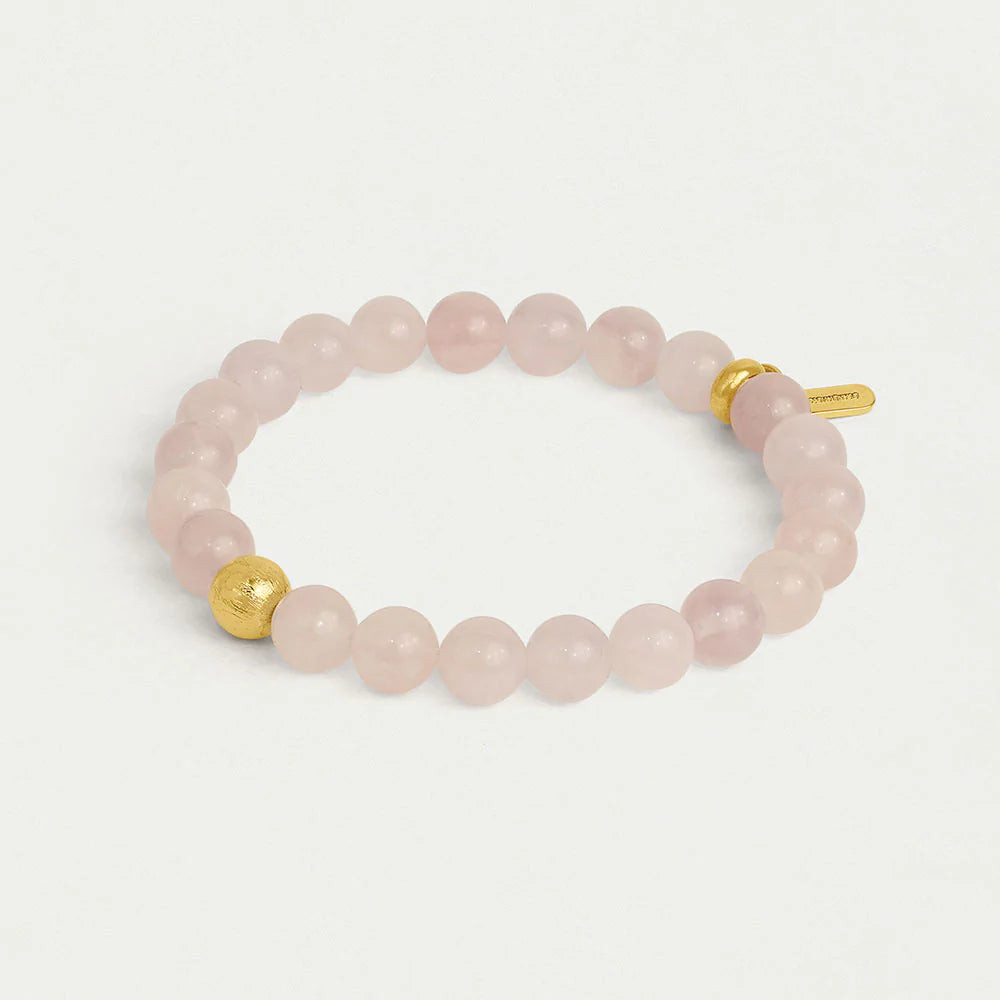 Ethos Bracelet - New Rose Quartz | Dean Davidson