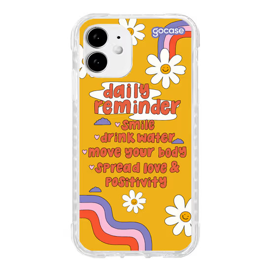 Capinha para celular Self Love - Lembrete Diário | Gocase (BR)