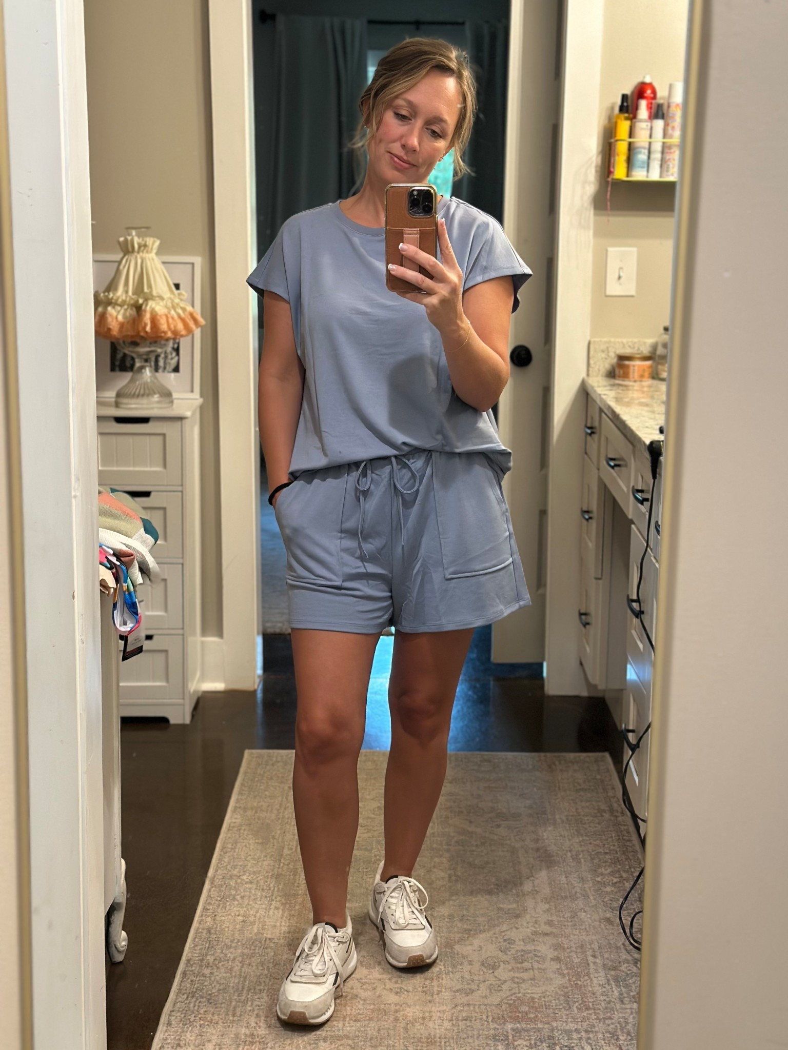 Fav set this summer! ☀️ I’m 5’4” - 145 and am wearing a large.

#LTKStyleTip #LTKSeasonal #LTKFindsUnder50