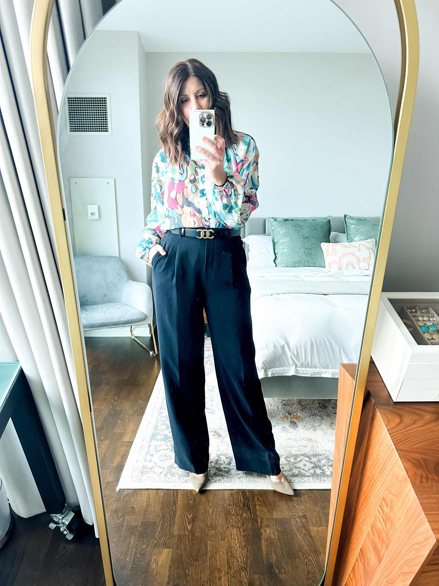 Trouser pants, blouse, work blouse, under $50

#LTKStyleTip #LTKWorkwear #LTKFindsUnder50