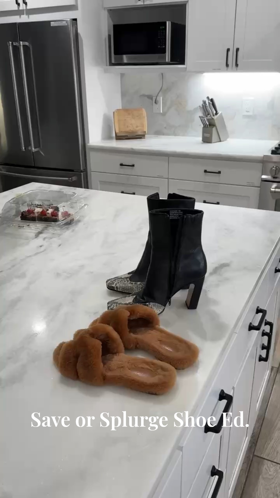 Save or Splurge shoe edition! The Khaite booties are around $1700 and these Steve Madden lookalikes are $170! Amazon also has really good lookalike versions of these Hermes slides! 

Save or Splurge, Shoes, Booties, Heels, Hermes lookalikes, Khaite Booties, Steve Madden Booties, Black booties, Slides, Emily Ann Gemma

#LTKSeasonal #LTKootd #LTKSaleAlert