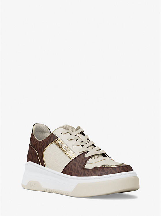 Lexi Mixed-Media Sneaker | Michael Kors US