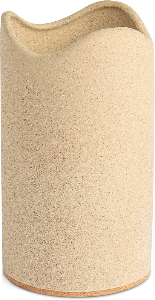 Ceramic Utensil Holder for Kitchen Counter - Spatula Holder - Countertop Crock for Holding Utensi... | Amazon (US)