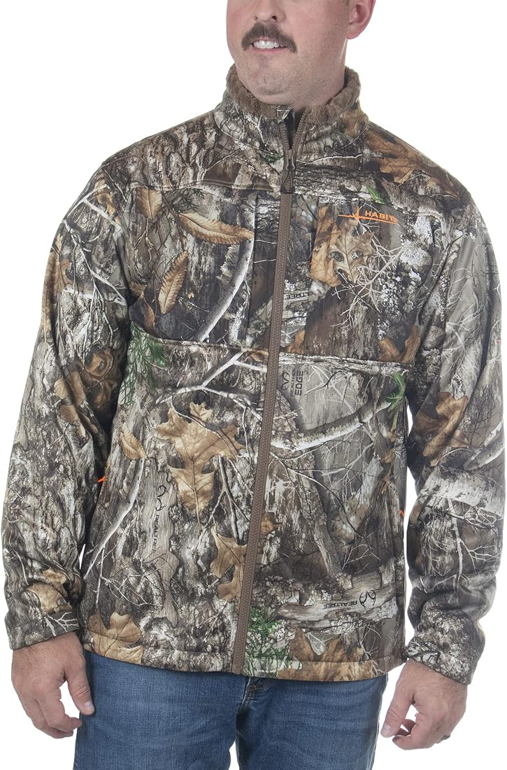 HABIT Men's Early Dawn Sherpa Shell Jacket | Amazon (US)