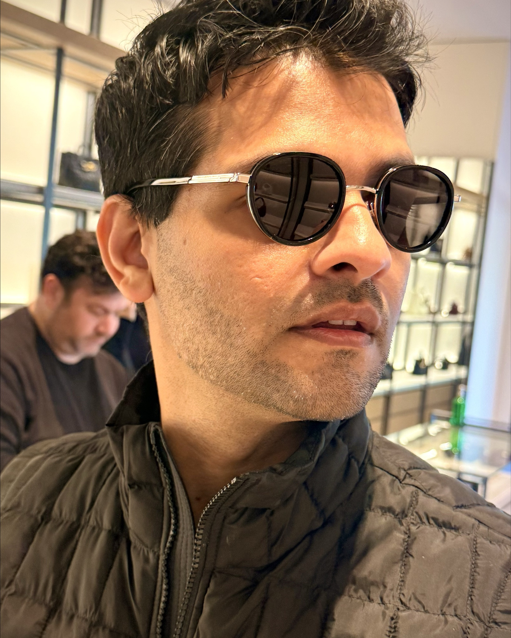 Minimal sunglasses 🕶️ #Bottega 

