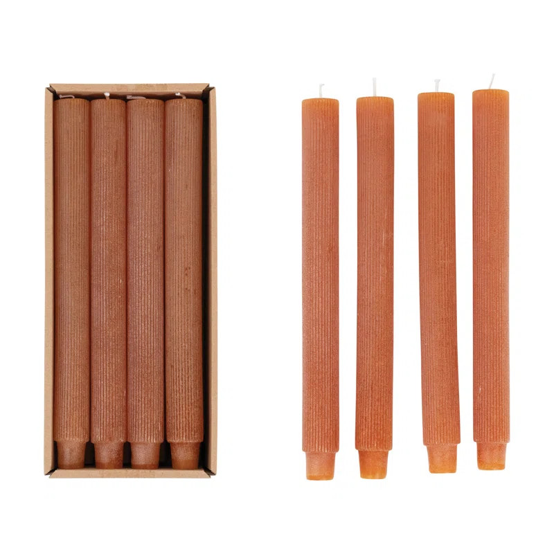 Flaire Unscented Taper Candle (Set of 12) | Wayfair North America