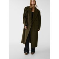 Oversize coat with buttons - Women's Coats | Stradivarius United Kingdom | Stradivarius (UK)