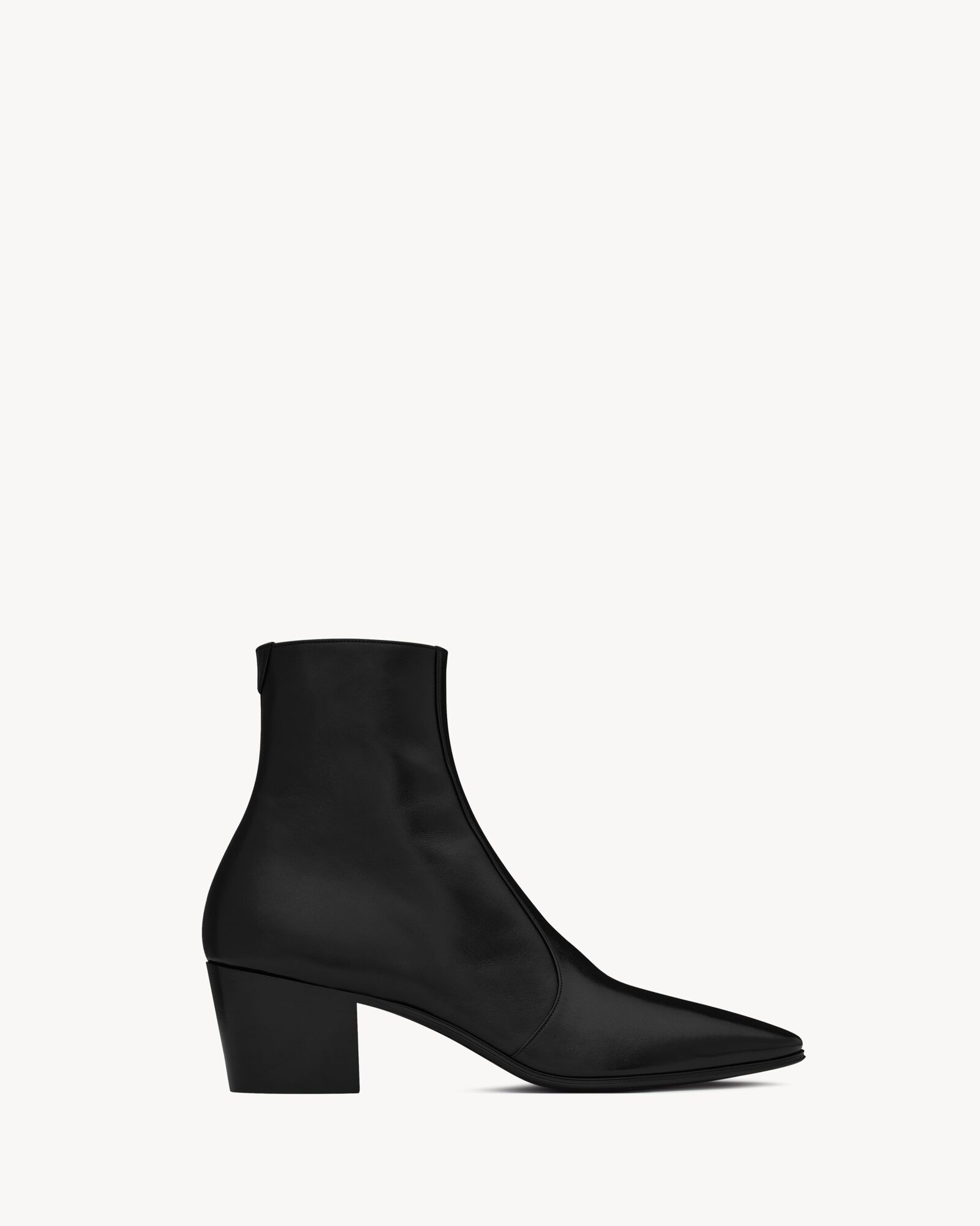 vassili zipped boots in smooth leather | Saint Laurent Inc. (Global)