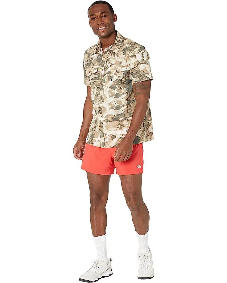 The North Face Printed Sniktau Short Sleeve Sun Shirt | Zappos