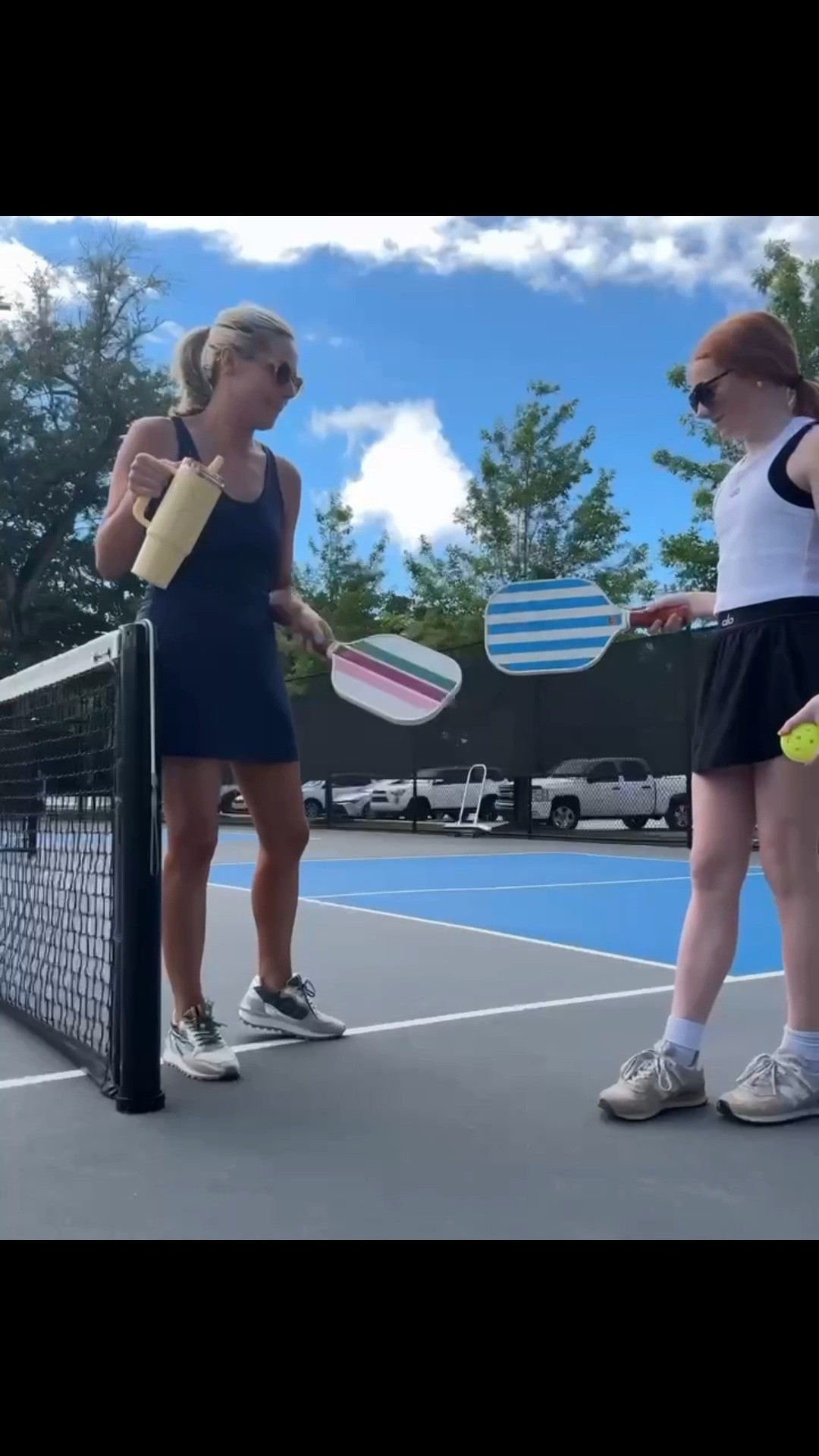 Pickleball OOTD! Tommy John active dress, size small and Cammie is wearing XXS in all yoga pieces 

#LTKFindsUnder100 #LTKActive #LTKStyleTip