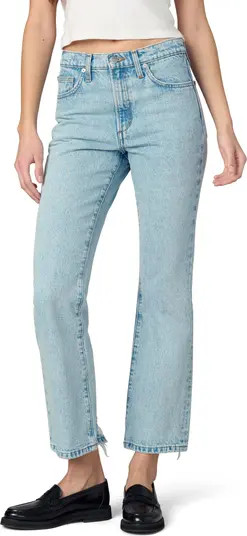 The Stacey High Waist Distressed Ankle Flare Jeans | Nordstrom