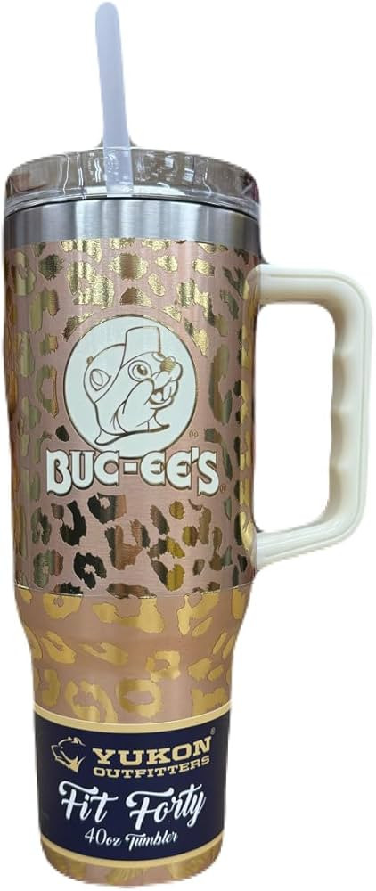 Buc-ee's Tumbler, 40 OZ (Leopard Print), 1 Count (Pack of 1) | Amazon (US)