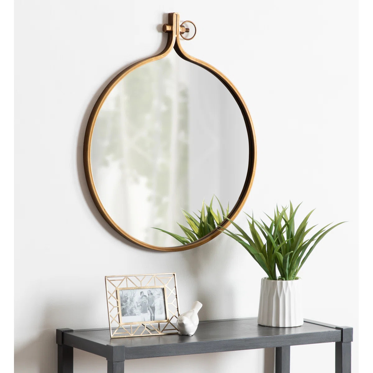 Ristaino Metal Mirror | Wayfair North America