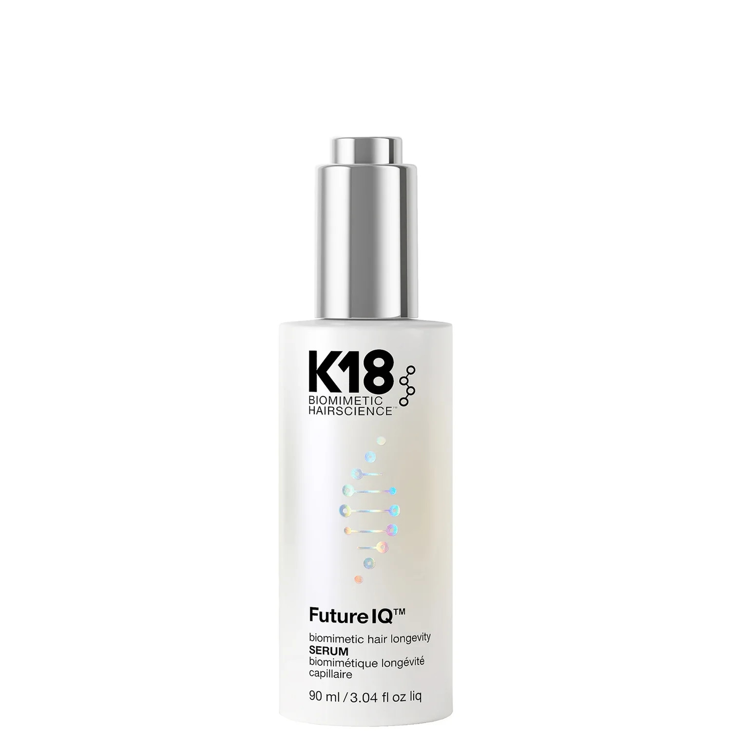 K18 Biomimetic Hairscience FutureIQ Biomimetic Hair Longevity Serum 90ml | Cult Beauty