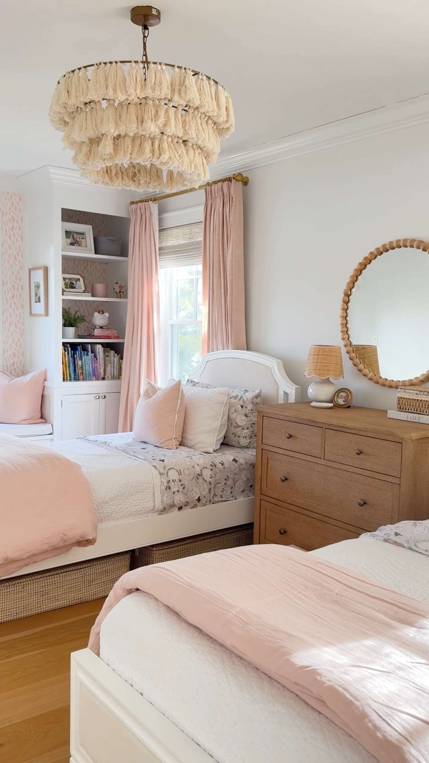 They grow so fast.. and somehow the smallest details become the ones they remember. A few little touches made her room feel warm, cozy, and perfectly hers🥹🤍
loving the newest addition of these beautiful two pages curtains - Gracie loves them too!✨ 

 Use code 15OFFLIANE for two pages curtains and rods! 

#LTKHome