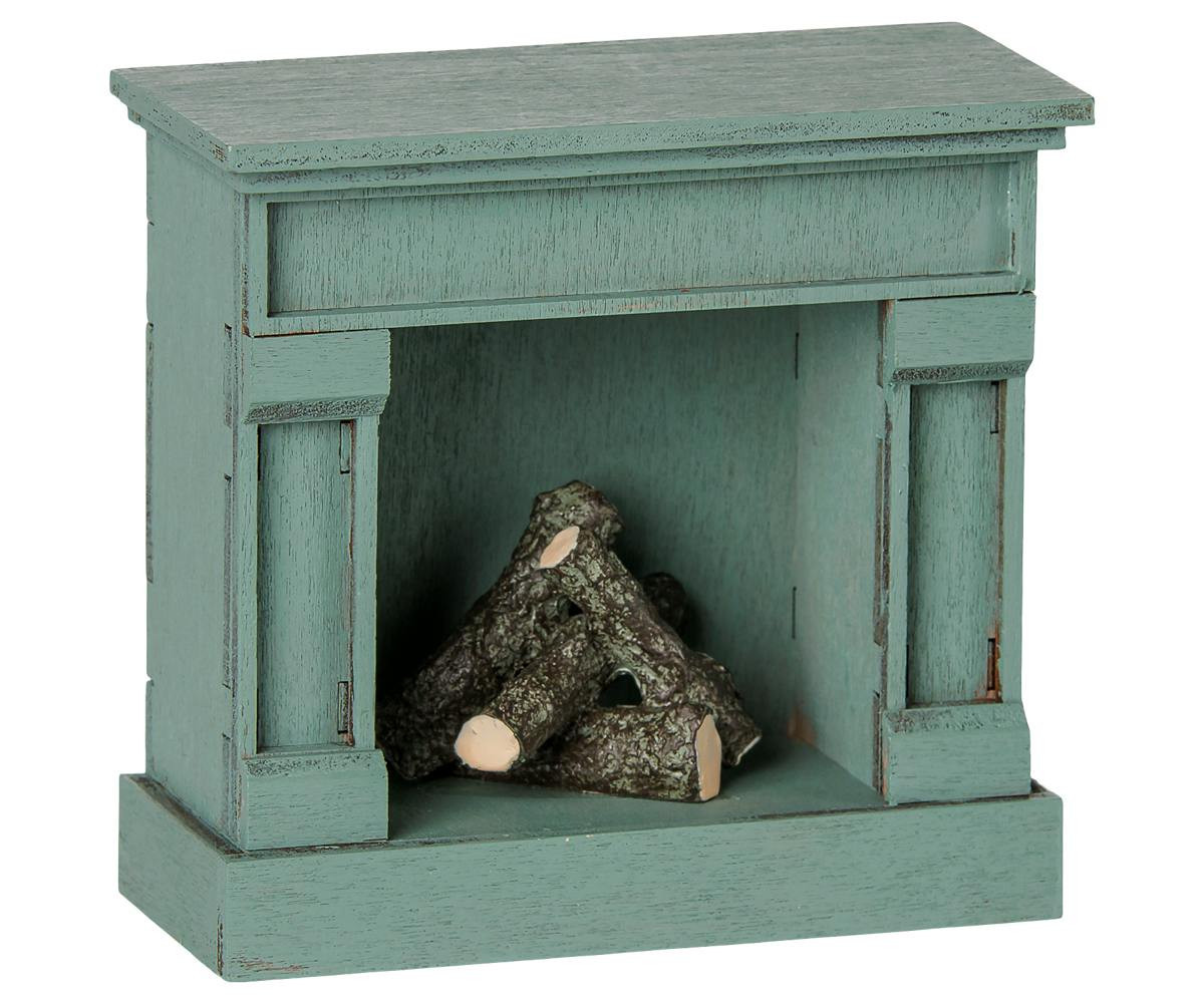 Fireplace, Mouse - Blue | Maisonette