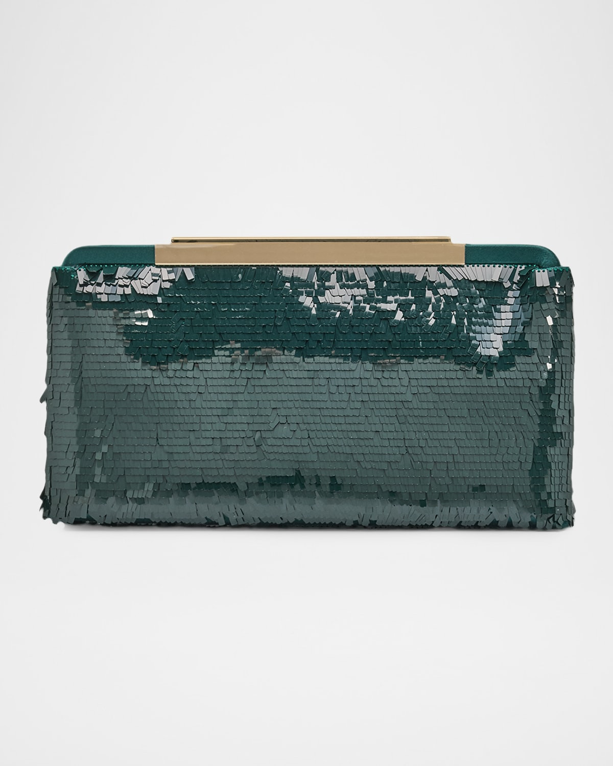 Sequin-Covered Clutch Bag | Neiman Marcus