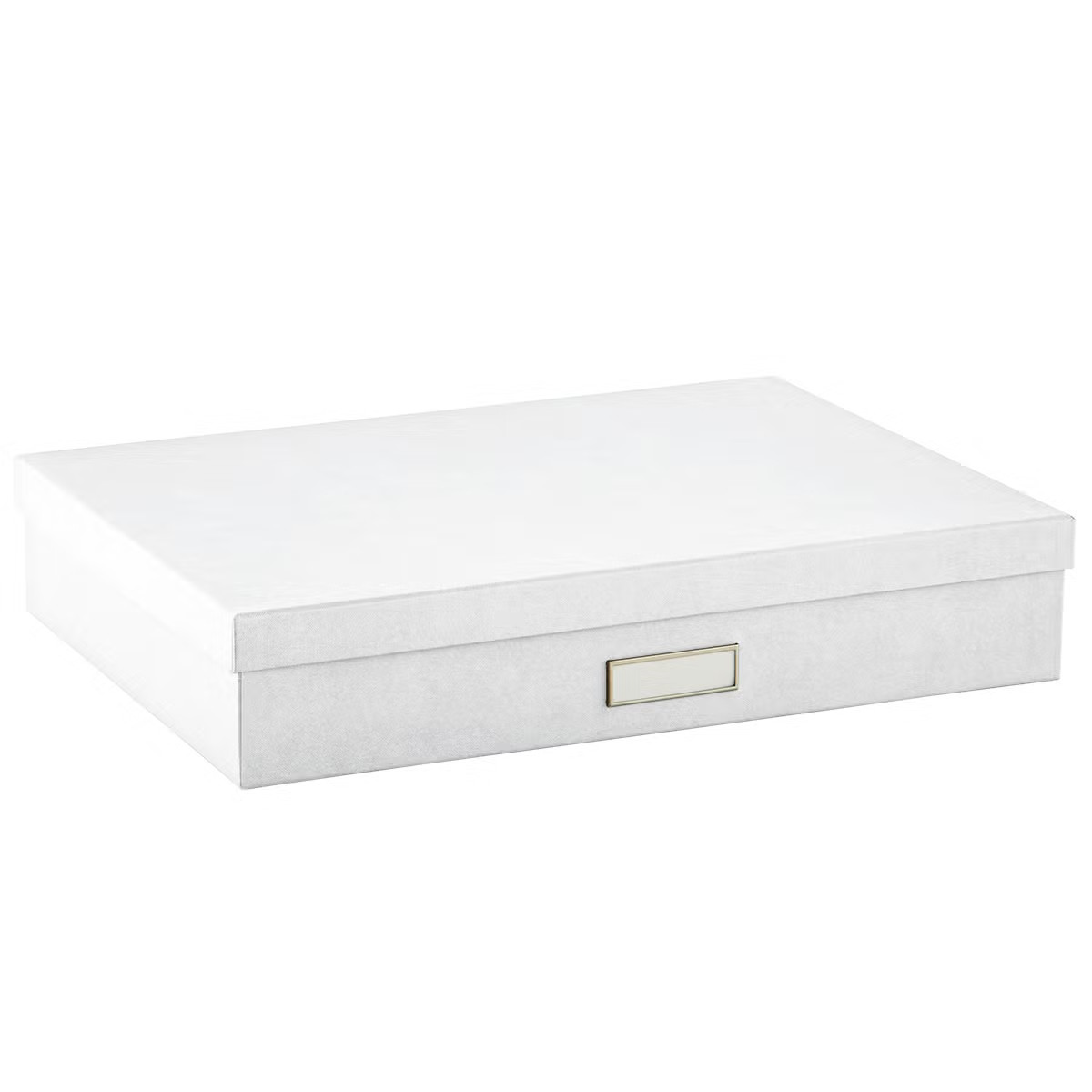 Bigso Stockholm Document Box White | The Container Store