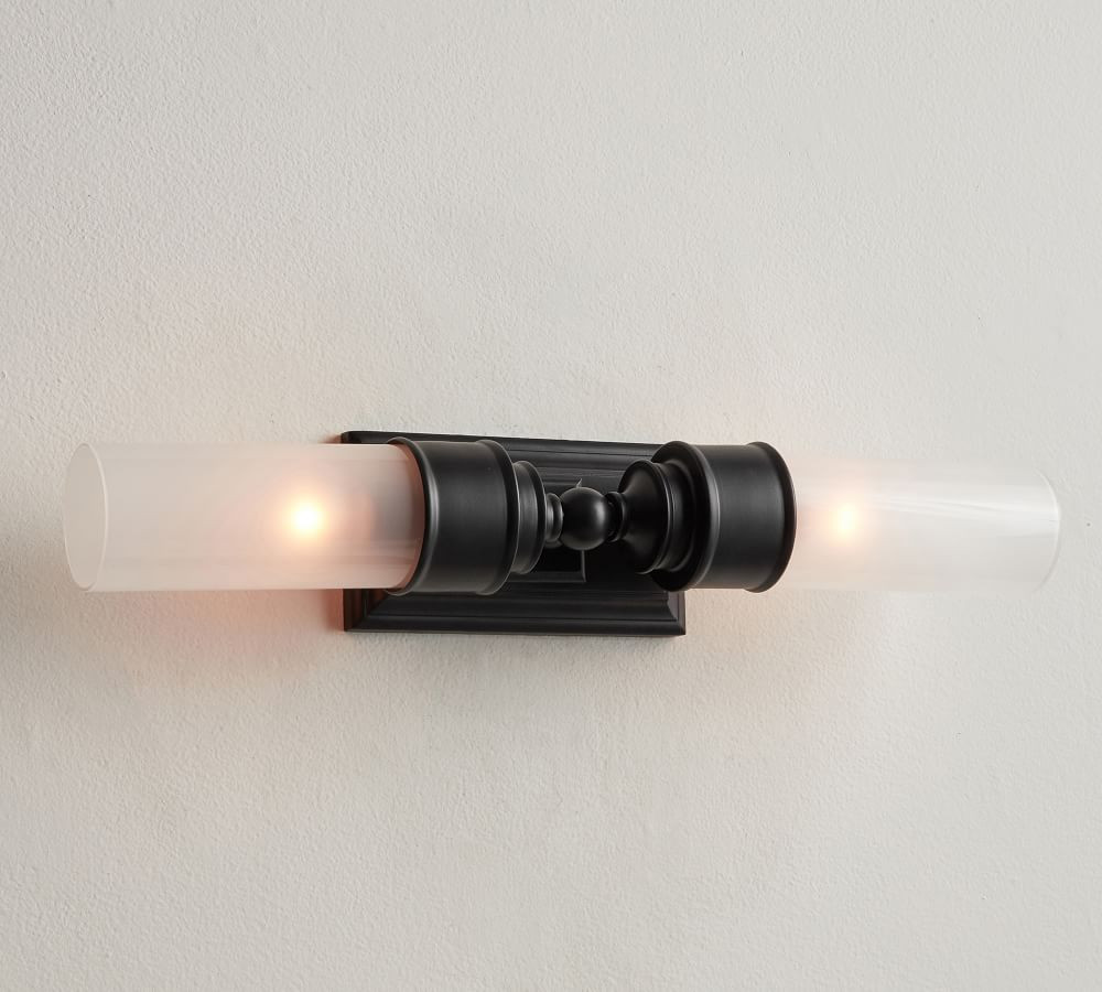 Sussex Double Tube Sconce | Pottery Barn (US)