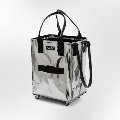 HULKEN Original Rolling Tote Bag Medium Silver | Target